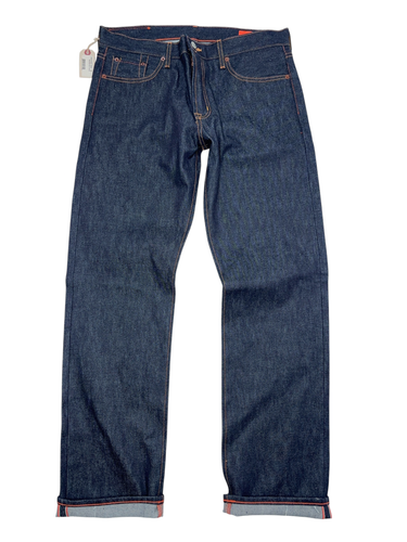 Jean Shop Mens 33 Rocker Jeans Blue Japanese Selvedge Denim USA Made 33" Inseam