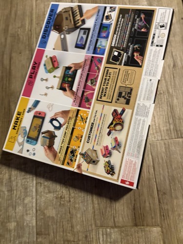 Nintendo Labo Toy-Con 03 Vehicle Kit For Switch Make Play Discover OPEN BOX - Picture 3 of 10