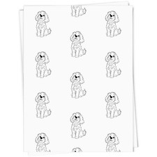 Geschenkpapier/Geschenkanhänger "Cockapoo Welpe" (GI053110)