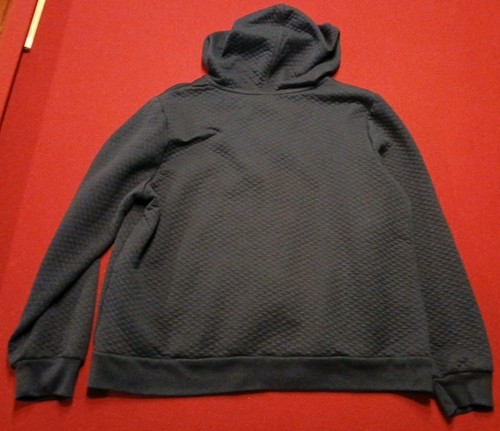 Covington Navy Blue Quilted Hoodie Jacket Full Zip Women's XL - Picture 2 of 7