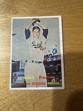 1957 TOPPS JOHNNY PODRES #277 VG/EX MID NUMBER READ DESCRIPTION