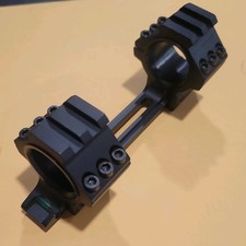 25.4mm/30mm Adjustable Scope Rings 11mm Dovetail Rail Mounts With Bubble Level