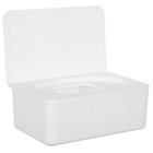  Wet Wipes Dispenser Box: Rectangular Pull out Tissue Dispenser - Large Capacity