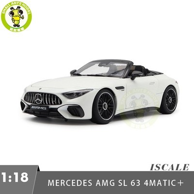 1/18 ISCALE Mercedes Benz AMG SL63 R232 Diecast Model Car Gifts