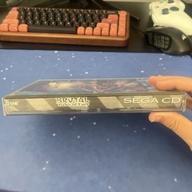 Brutal Paws of Fury CIB Sega CD 1994 With Manual See Description