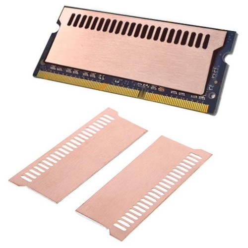4 Pcs Pure Copper Notebook Gaming Laptop Memory Heatsink Cooling Radiator 1332 - Afbeelding 2 van 6