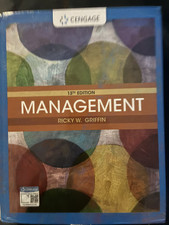 Management by Ricky Griffin (13th edition, Hardcover)