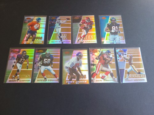 (12) 1996 Bowman's Best Football Refractors - Picture 3 of 11