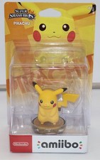 Pikachu Amiibo Super Smash Bros. Series Figure - NEW -