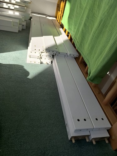2 Stück IKEA STORÅ Hochbettgestell, weiß, 140x200cm, guter Zustand, 2,5Jahre alt - Bild 2 von 9