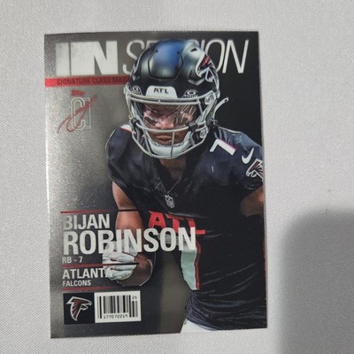 Topps Signature Class 2025-In Session Bijan Robinson #IS-2 Falcons Insert