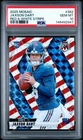 2025 Panini Mosaic - Rookies Jaxson Dart #362 Red & White Stripe Prizm (RC)