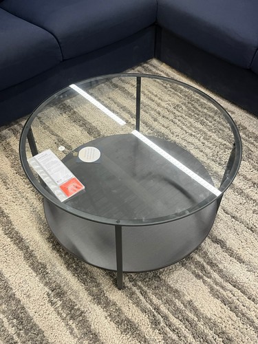 New IKEA VITTSJO Black Brown Coffee Table 75 cm (29 ½ ") 802.133.09 - Picture 3 of 8