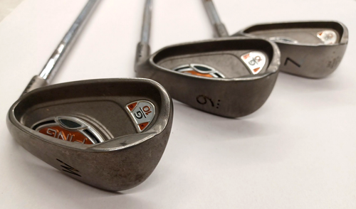 Lot Of 6 Ping Mixed Irons: G10 BD W/9/7~ Rapture BD 6~56°BD S & 52° M/B Red Dot - Picture 3 of 24