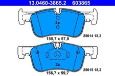 Ate 13.0460-3865.2 Bremsbelagsatz, Scheibenbremse für BMW Bremsanlage