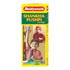Baidyanath Shankhapushpi Syrup 200ml Boosts Memory Power Brahmi Herbal