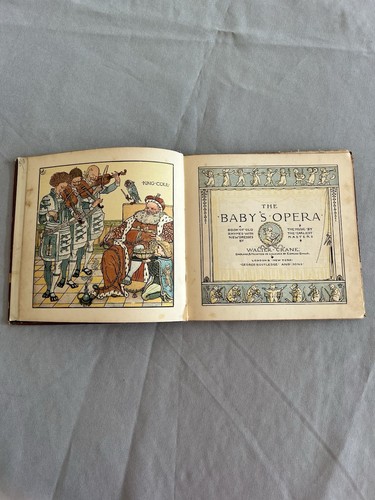 Antique The Baby's Opera by Walter Crane 1st Ed. McLoughlin Bros. - Picture 8 of 10