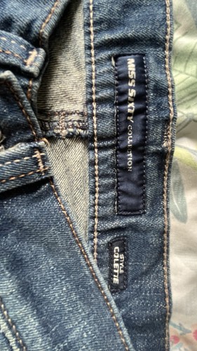 Miss Sixty Ladies Jeans Style Colette Size 23 Skinny Fit Blue - Picture 4 of 10