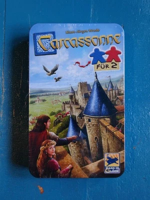CARCASSONNE für 2 in Metallbox - NEU / OVP - Bild 1 von 2
