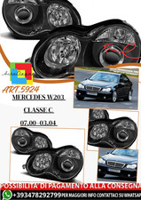 ????ART.5924 Schwarze Frontscheinwerfer passend für Mercedes W203 C-Klasse 00–04???? ????ART.5924 Schwarze Frontscheinwerfer passend für Mercedes W203 C-Klasse 00–04????