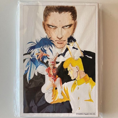 Togashi Yoshihiro Ausstellung Yu Yu Hakusho Full Color Art Board Japan - Bild 1 von 3