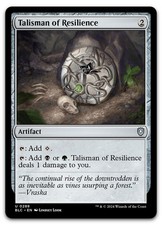 Talisman of Resilience #288 (NM) Bloomburrow BLC Magic MTG