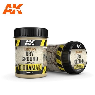 AK-8015 AK Interactive Terrains Dry Ground - 250ml (Acrylic)