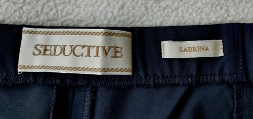 Seductive Damen Hose Sabrina Stretch Hose - Gr. 46 - Dunkelblau - Bild 4 von 6