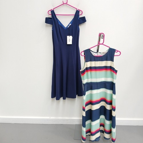 Jasper Conran Sugarhill Dress Bundle Size 12 Blue Multi -WRDC