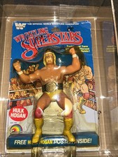 Autographed / Signed WWF HULK HOGAN Vintage LJN FIGURE MOC