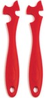 Norpro Silicone Oven Rack Push/Pull, Red (2-Pack)