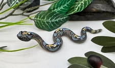 NEW FIMO CLAY RATTLESNAKE SCULPTURE  by JON S. ANDERSON! LOWEST PRICES!