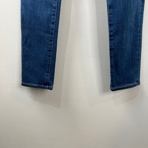 AG Blue 25 Denim Jeans Mid Rise The Stilt Cigarette Skinny Leg Regular Fit New - Picture 3 of 7