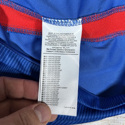 Nike Men’s England Away Shirt XL (L) Blue 2020-2021 Dri-Fit Short Sleeve Top - Picture 10 of 11