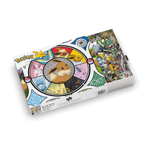 - Silver Select - Pokemon- Windows of Eevee - 1000 Piece Jigsaw Puzzle for Ad... - Picture 6 of 7