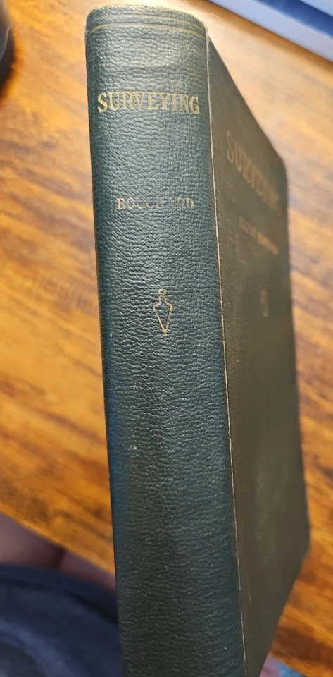 Surveying by Harry Bouchard 1937 1st Ed 4th Print Vintage Civil Engineering Book - Image 2 of 4