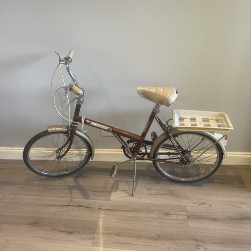 Raleigh Shopper pedal push bike metallic Brown good condition 3 speed 20” wheel