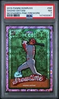 147400067 Shohei Ohtani 2019 Panini Donruss #N6 Pink Fireworks Nicknames PSA 7