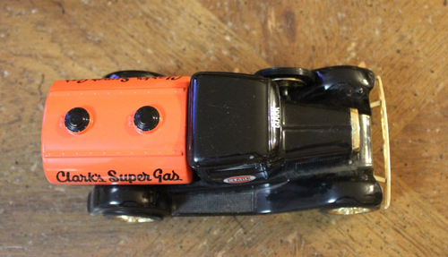 Liberty Classics Clark's 1930's Ford Model A Tanker Truck Die Cast Coin Bank - Picture 7 of 17