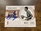 2025 Panini George Gervin Base Autographs (Raw)
