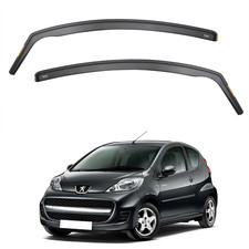 ISPEED Wind Deflectors for Peugeot 107 2005-2014 3-Door Hatchback 2pc Set