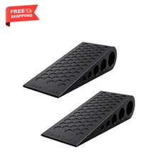 Door Stoppers for Bottom of Door Premium Floor Rubber Door Stop Wedge Made in US