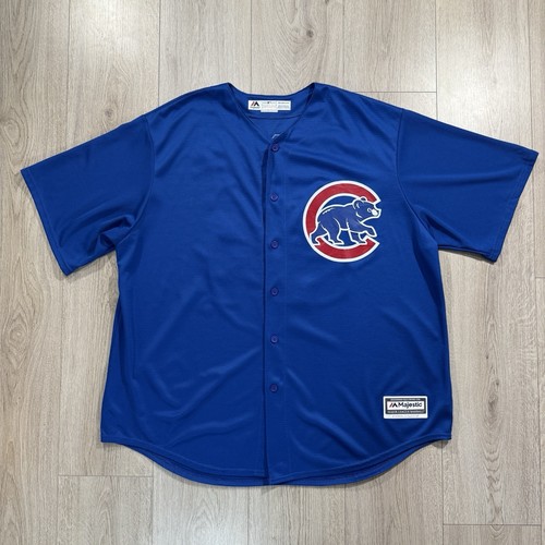 Majestic x Chicago Cubs Baseball Jersey Size XXL MLB Mens Jon Lester 34 Coolbase
