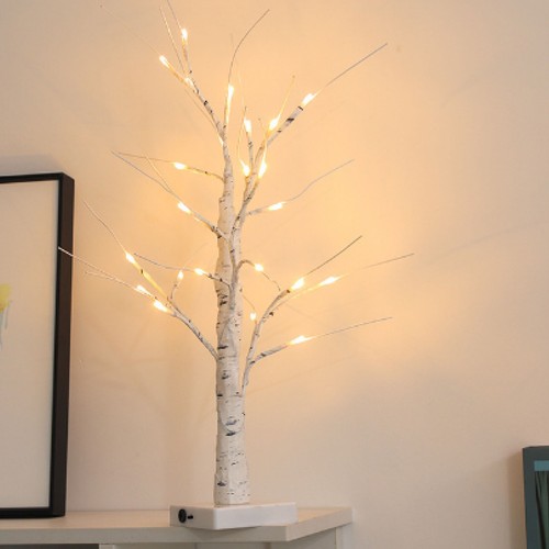 Adjustable Branches Light Up Birch Tree With LED Lights For Bedroom And - Picture 5 of 12