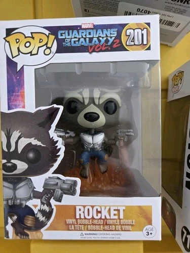Funko Pop! Vinyl: Marvel - Rocket Raccoon #201