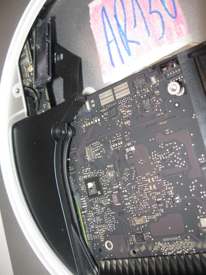 Apple mac mini 2010 a1347 cover scocca scheda madre flat hdd wifi ricambi - Immagine 3 di 4