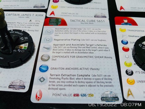 HEROCLIX STAR TREK SIGNED KARL URBAN as DR. MCCOY Tactics Away Team Complete - Picture 11 of 12