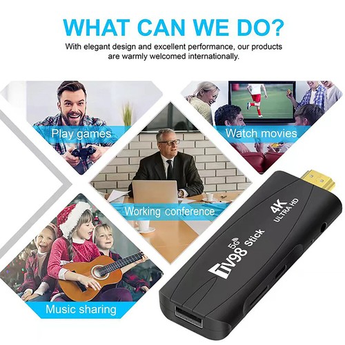 TV Stick Android 12 ATV Smart 4K 3D TV Box Dual Wifi Media Player 1+8GB/2+16GB - Picture 18 of 26