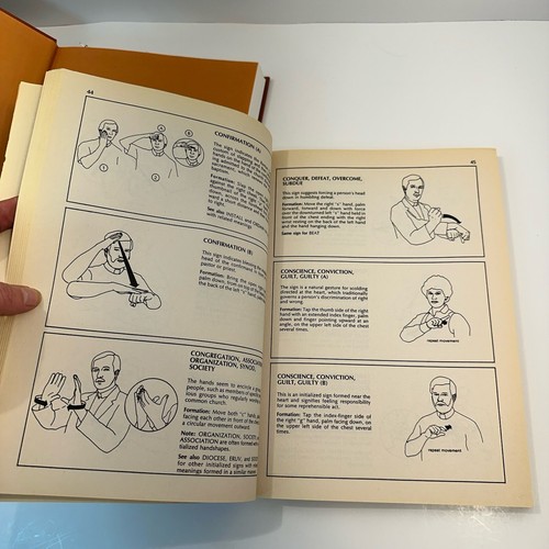 Joy of Signing  Religious Signing ASL Books American Sign Language Vintage ed - Picture 7 of 8