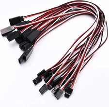 10 pc 300MM Servo Extension Male to Female Lead Wire Cable For RC/Futaba/JR 30cm